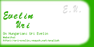 evelin uri business card